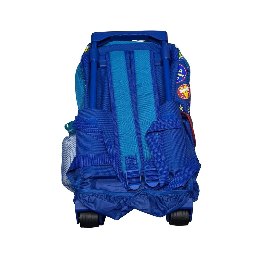 Scooby Doo kids boys girls kindergarten school rolling wheels backpack 16